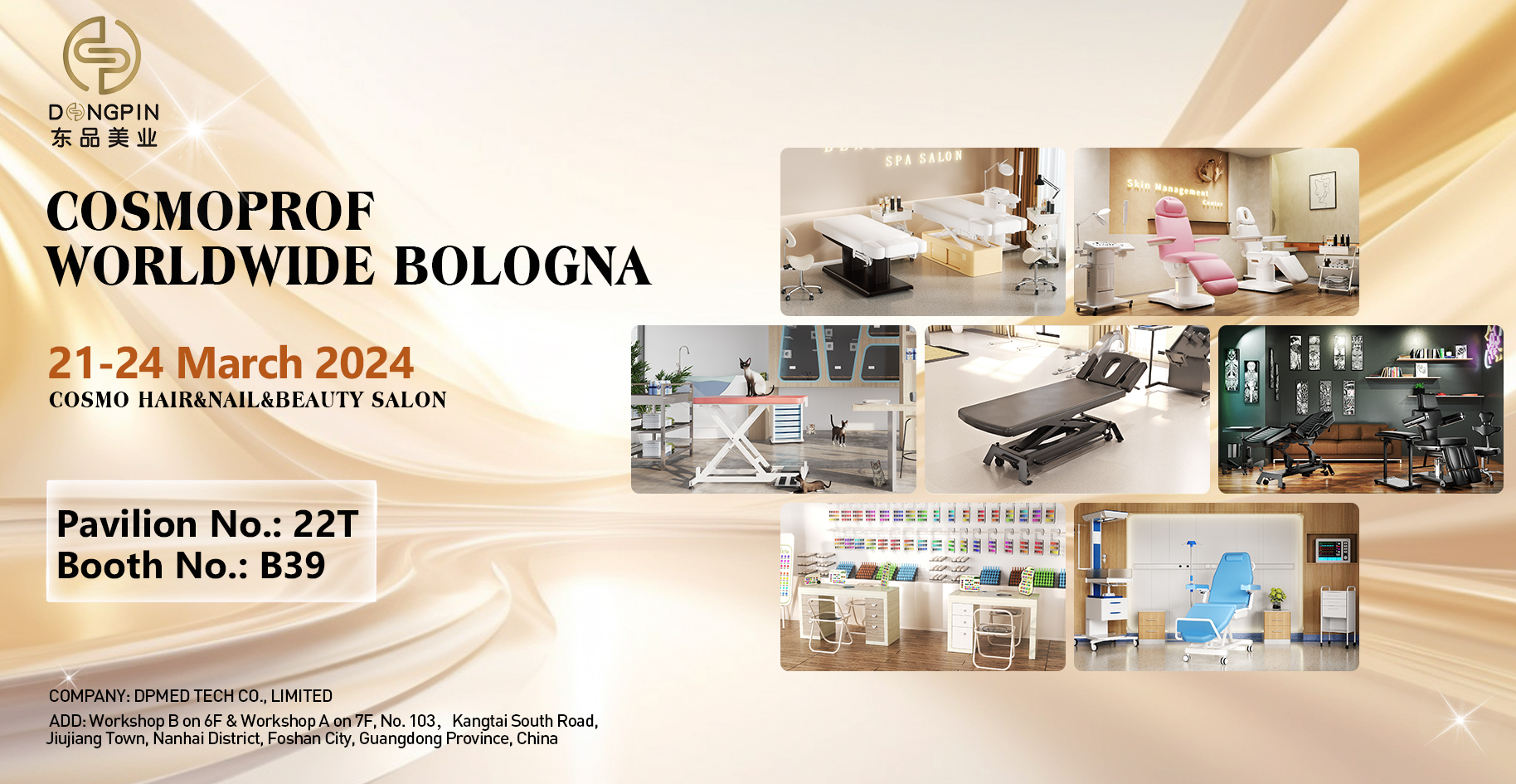 Experience the Fusion of Beauty and Innovation at Cosmoprof Bologna 2024 with DongPin