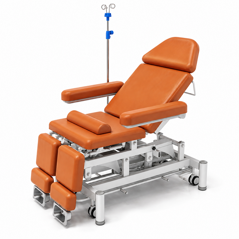 KFM-T108 Electric Podiatry Chair with Split Leg Supports
